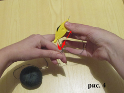 Прямой и обратный узел фриволите мастер класс